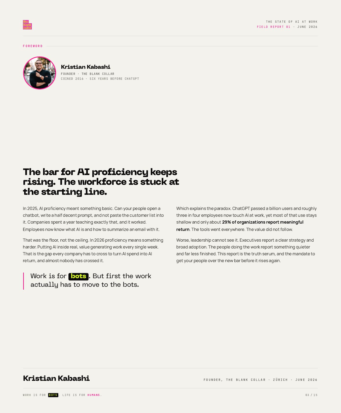 The State of AI at Work, page 3 of 15